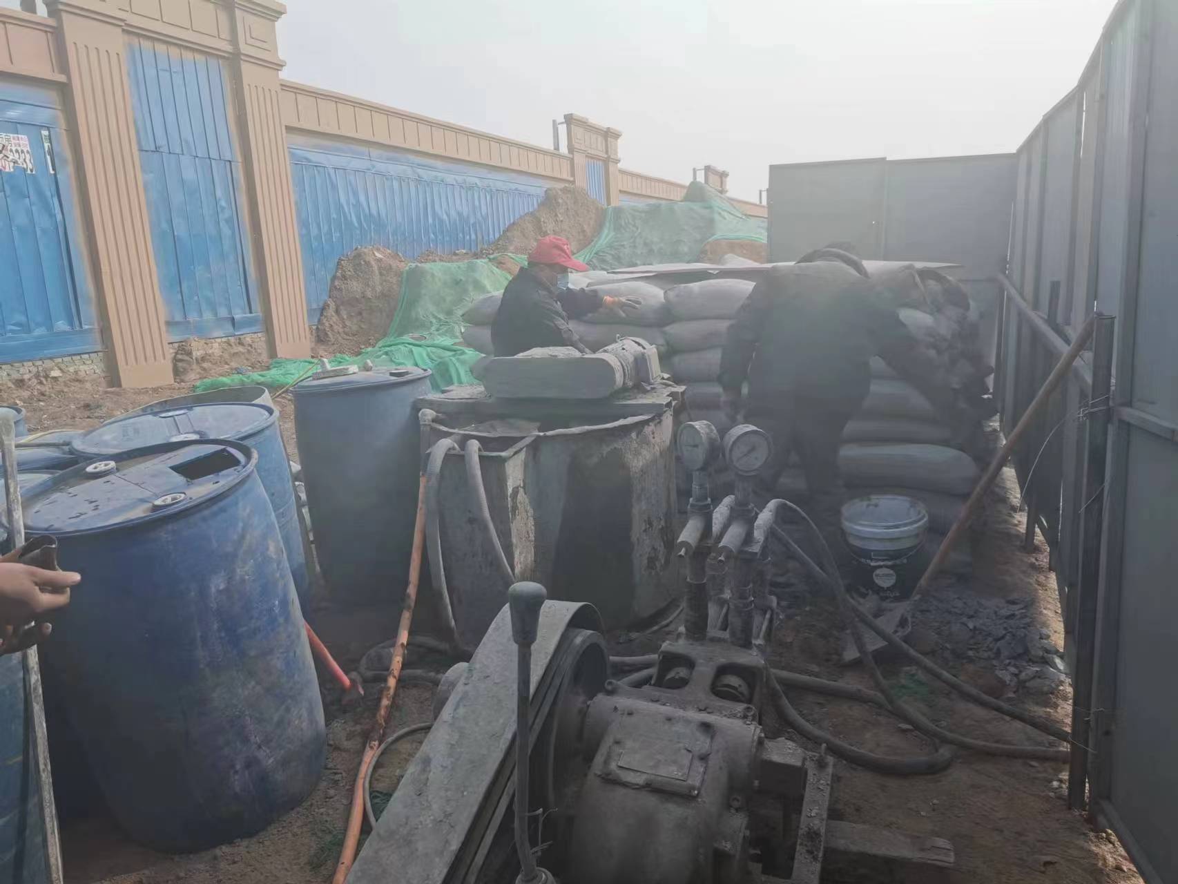 东区街道地基沉降注浆加固